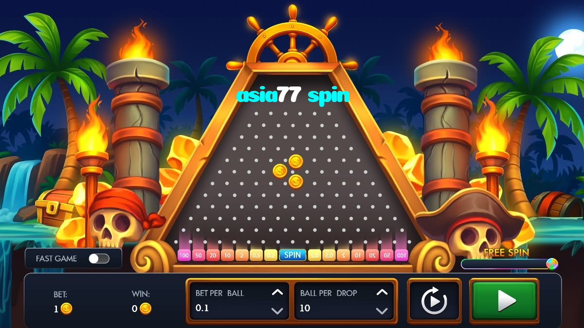 asia77 spin casino presented on mobile device in Pakistan with slots and live games
